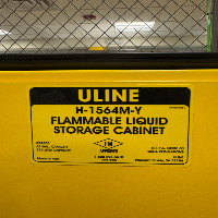 ULINE 45 Gallon Flammable Liquid Storage Cabinet image 0